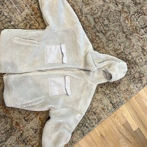 Medium Alo Sherpa Gray Jacket